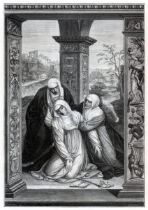 Sienai Szent Katalin megbélyegzése, 1870 alkotó: Unbekannt