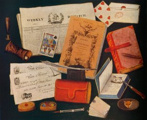 Csendélet, 1935. századi XIX alkotó: Unbekannt