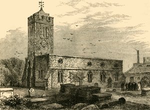 Stoke Newington Church, 1750, 1876. alkotó: Unbekannt