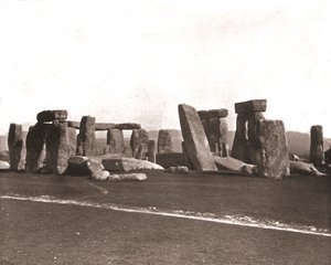 Stonehenge, Salisbury Plain, Wiltshire, 1894. alkotó: Unbekannt