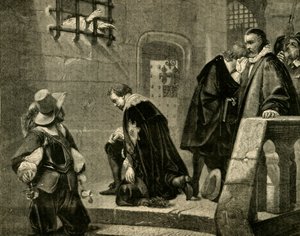 Strafford kivégzésre kerül, 1641, 1881. alkotó: Unbekannt