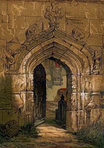 Stratford Church, Warwickshire, Anglia, 1845 alkotó: Unbekannt