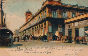 Utcai jelenet, Havanna, Kuba, 1910 alkotó: Unbekannt