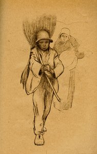 Tanulmány, 1900 alkotó: Unbekannt