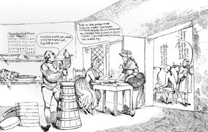 Nyári mulatság a Farmer G----nél Windsor mellett, 1786 alkotó: Unbekannt