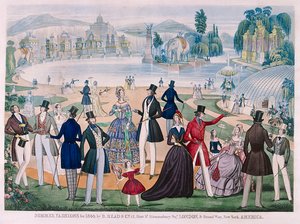 "1844-es nyári divat" alkotó: Unbekannt