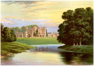 Sundorne kastély, Shrewsbury közelében, Shropshire, a Corbet-Pigott család otthona, 1880 alkotó: Unbekannt