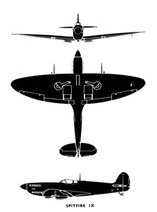 Supermarine Spitfire Mk IX, 1941 alkotó: Unbekannt
