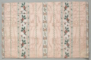 Taft, brokát, 1700-as évek vége. alkotó: Unbekannt