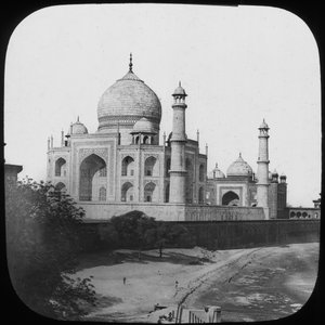 Taj Mahal, Agra, Uttar Pradesh, India, 19. század vége vagy 20. század eleje alkotó: Unbekannt