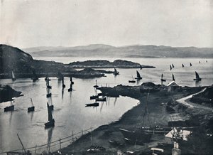 Tarbert - Halászhajók indulnak ki, 1895 alkotó: Unbekannt