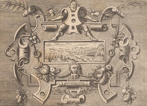 Különféle és szeszélyes találmányok plakettek és egyéb dísztárgyak Kartuszok és egyéb dísztárgyak o ..., 1773. alkotó: Unbekannt