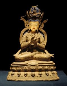 Tathagata Vairocana / Skulptur, 1300 n. Chr. alkotó: Unbekannt