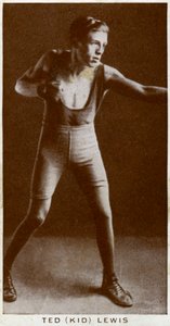 Ted Kid Lewis, brit ökölvívó, 1938 alkotó: Unbekannt