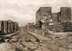 Fortuna temploma, Pompeii, Olaszország, 1900-as évek alkotó: Unbekannt
