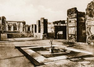 Apollo temploma, Pompei, Olaszország, 1900-as évek alkotó: Unbekannt