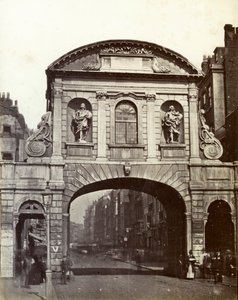 Temple Bar, London, 19. század alkotó: Unbekannt