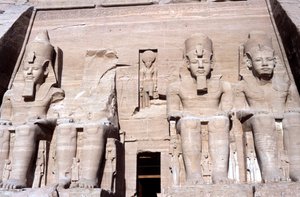 Abu Simbel temploma, Egyiptom, Kr.e. 13. század alkotó: Unbekannt