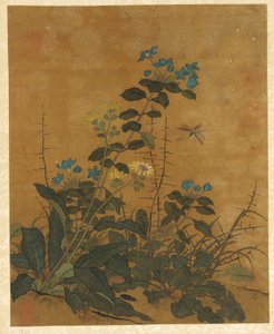Tíz kép virágokról, gyümölcsökről és madarakról, Ming-dinasztia, 1368-1644. alkotó: Unbekannt