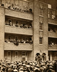 Bérlők sztrájkja, Peckham, Délkelet-London, 1931, 1933. alkotó: Unbekannt