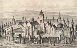 A St Martin-des-Champs apátság, 1915 alkotó: Unbekannt