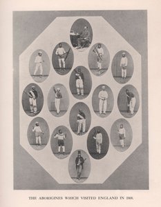 Az őslakosok, akik 1868-ban, 1912-ben jártak Angliában. alkotó: Unbekannt