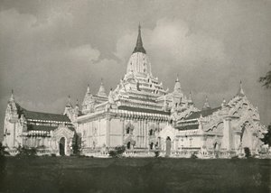 Az Anauda pagoda, Pagau, 1900. alkotó: Unbekannt