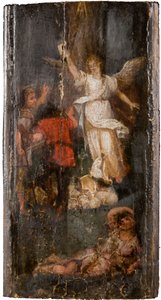 A pásztoroknak megjelenő angyal, 1500-1600. alkotó: Unbekannt