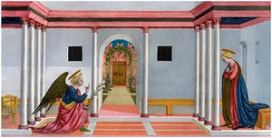 Az Angyali üdvözlet, c1445, 1958 alkotó: Unbekannt