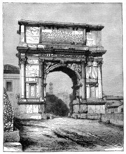Titus diadalíve, Róma, Olaszország, 1882 alkotó: Unbekannt