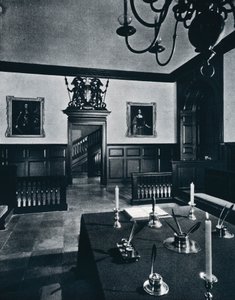 A Burgesses Ház gyülekezeti terme, 1938 alkotó: Unbekannt