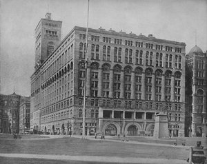 The Auditorium, Chicago, 1897. alkotó: Unbekannt
