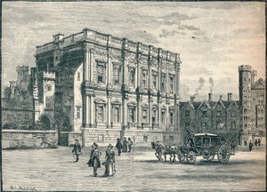 The Banqueting House, Whitehall, London, 17. század, 1905 alkotó: Unbekannt