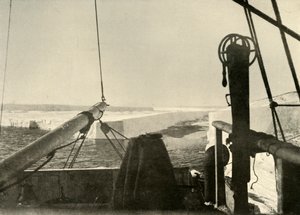 A Barrier Edge leszakadva négy mérföldre Hut Pointtól délre, c1908, 1909 alkotó: Unbekannt