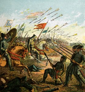 A hastingsi csata, 1066, c1850 alkotó: Unbekannt