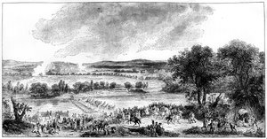 Az arcole-i csata, Olaszország, 1796. november 15-17. 1882-1884 alkotó: Unbekannt