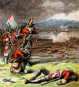 A cullodeni csata, 1746, 1850-es évek alkotó: Unbekannt