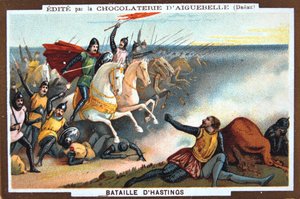 A hastingsi csata, 1066, XIX alkotó: Unbekannt