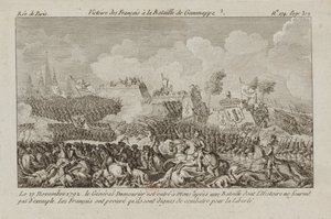 A jemappesi csata, 1792. alkotó: Unbekannt