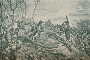 Jemmapes-i csata, Mons közelében, Belgium, 1792. november 6., 1896. alkotó: Unbekannt