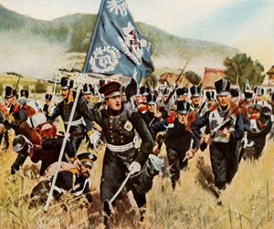 A kulmi és nollendorfi csata, 1813. augusztus 29. és 30., 1936. alkotó: Unbekannt