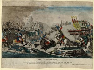 A lützeni csata, 1813 alkotó: Unbekannt