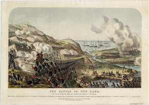 Az almai csata 1854. szeptember 20-án alkotó: Unbekannt