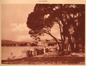 The Beach, Juan-les-Pins, 1930. alkotó: Unbekannt