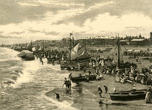 The Beach, Yarmouth, 1898. alkotó: Unbekannt