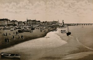The Beach, Yarmouth, 1880. alkotó: Unbekannt