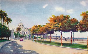 The Beautiful Beira Mar Drive – a Magnificent Monroe Palace felé közeledve, 1914 alkotó: Unbekannt