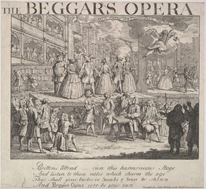 A koldusopera, 1728. alkotó: Unbekannt