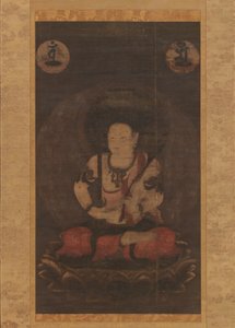 The Bodhisattva Manjushri Monju Bosatsu, 13th century. alkotó: Unbekannt