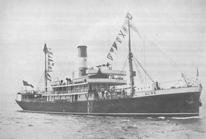 A brazil Lloyd s.s. Acre., 1914 alkotó: Unbekannt